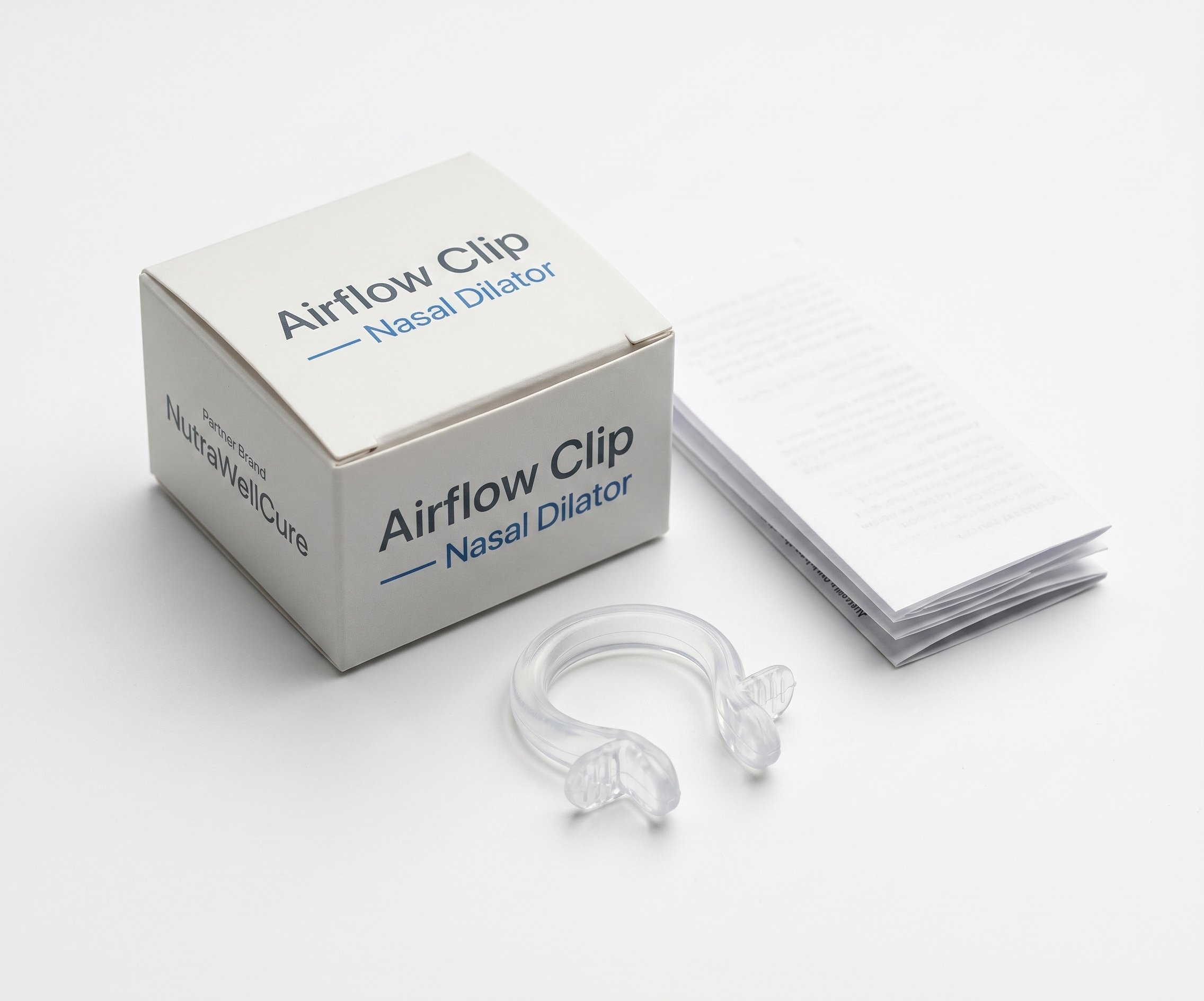 SnoreLessNow Airflow Clip Nasal Dilator Anti-Snoring